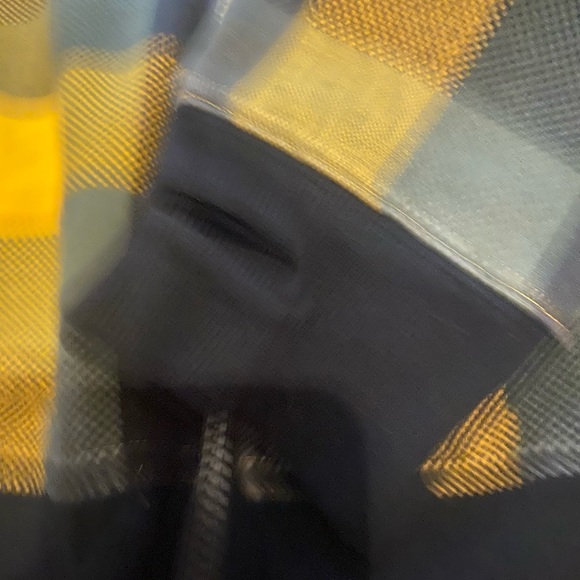 Vintage y2k men’s Lululemon scuba hoodie plaid - Picture 4 of 10